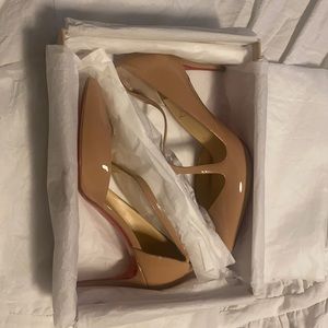 Authentic Christian Louboutin Strap Heels